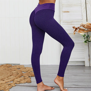 SVOKOR Dot Women Leggings High Waist Fitness Legging Push Up Ladies Seamless Workout Pants Female Leggins Mujer Polyester Casual - DreamWeaversStore