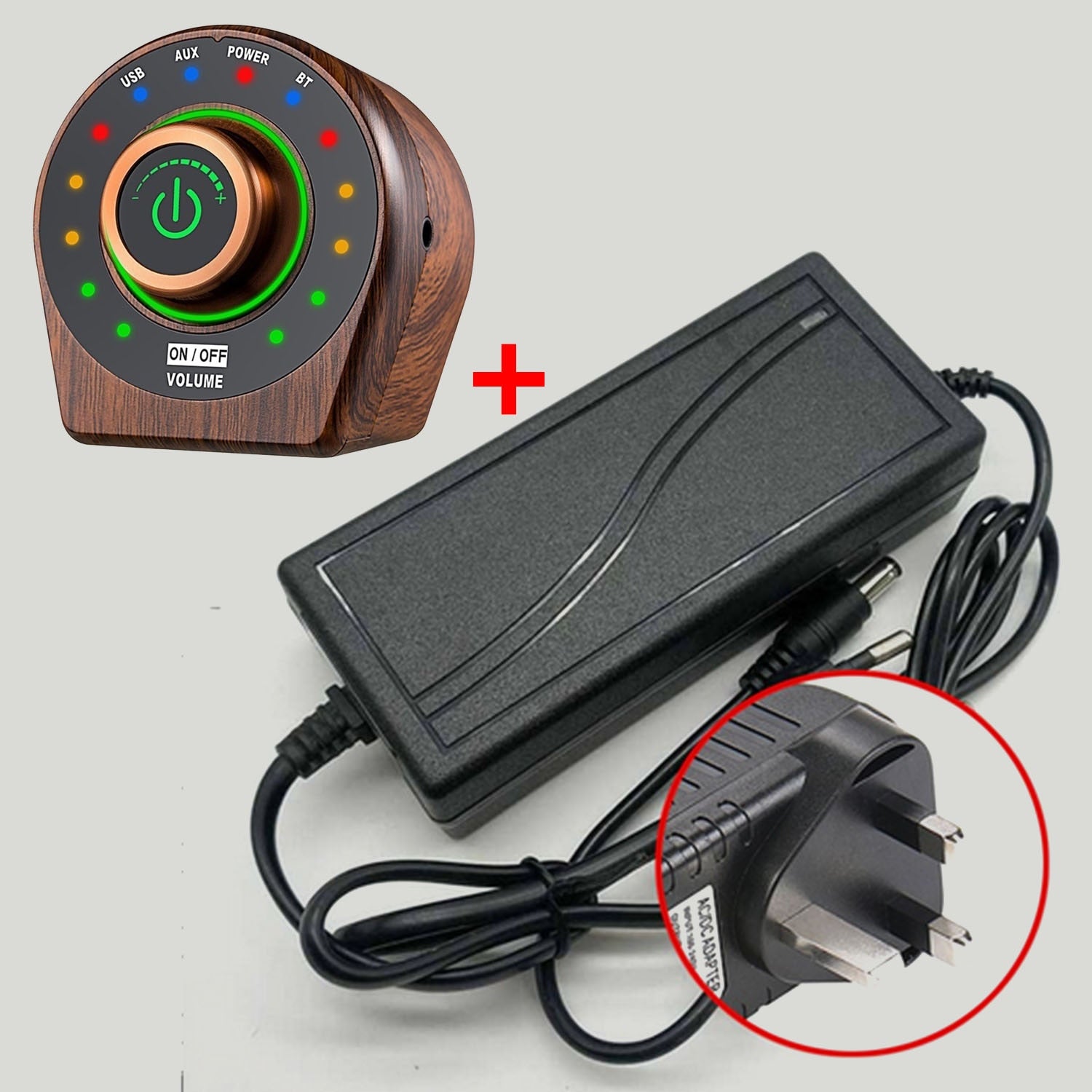 Mini Wooden Design HiFi  Bluetooth 5.0 Power Class D Amplifier Tpa3116 Digital Amp  50W*2 Home Audio Car Marine USB/AUX IN - DreamWeaversStore