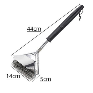 Grill Brush and Scraper, Best BBQ Cleaner, Perfect Tools for All Grill Types, Including Weber, Ideal Barbecue Accessories - DreamWeaversStore