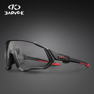 Kapvoe Photochromic Cycling Sunglasses Men Women Sport Road Mtb Mountain Bike Bicycle Glasses Cycling Glasses Eyewear Goggle - DreamWeaversStore