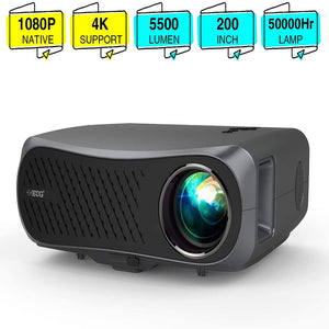 Home Projector Led Home Theater Beamer Android System Full Hd 1080P Native Resolution 10000:1 Contrast Ratio 900DAB Projector - DreamWeaversStore