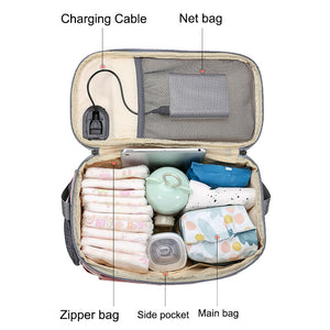 SeckinDogan Baby Stroller Bag Large Capacity Diaper Bags Outdoor Travel Hanging Carriage Mommy Bag Infant Care Organizer - DreamWeaversStore