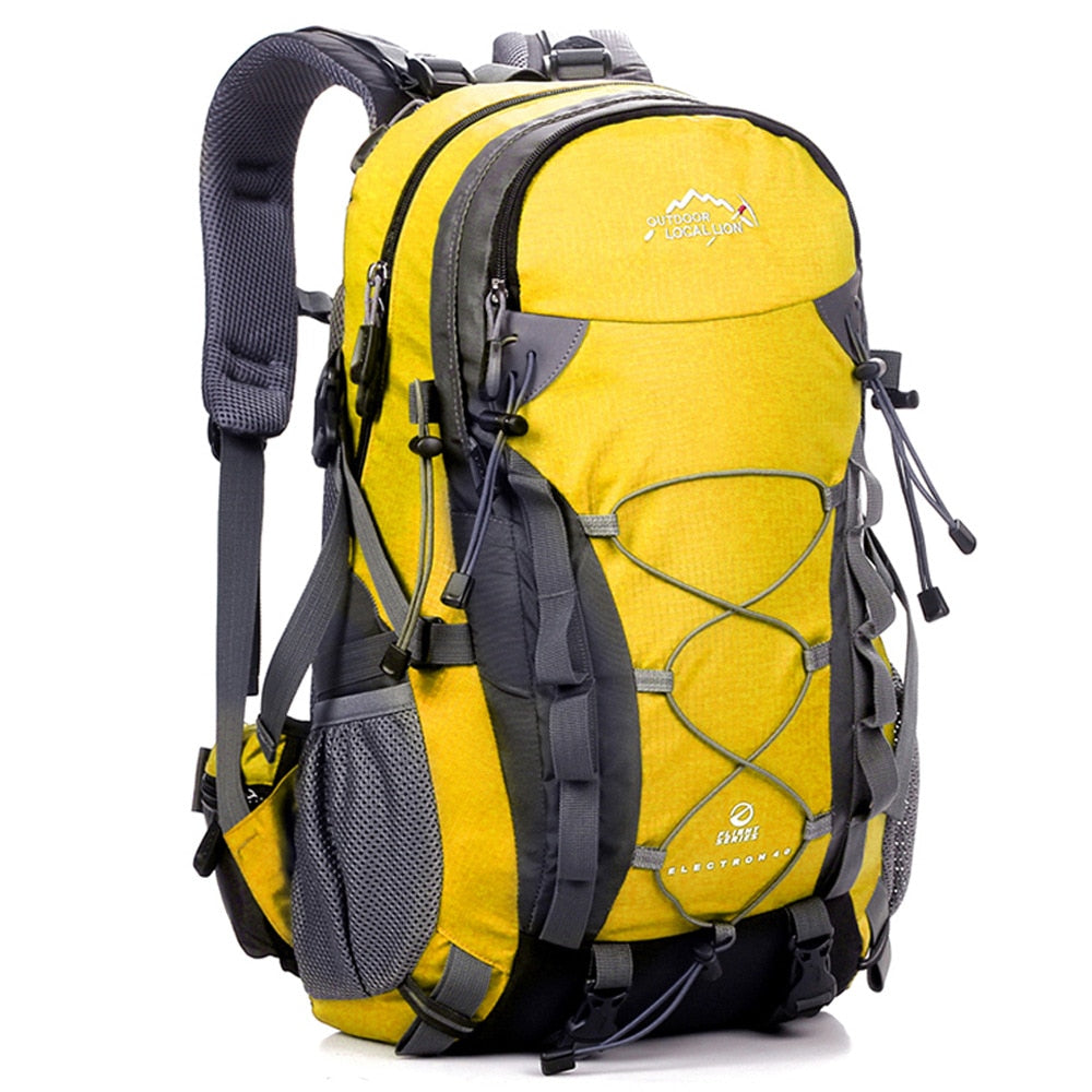 40L Outdoor Climbing Mountaineering Backpack Waterproof Functional Men Women Sports Bag Hiking Traveling Bag - DreamWeaversStore