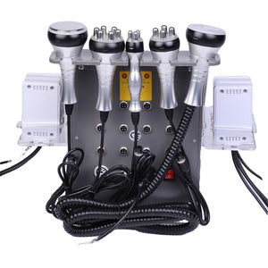 6 in 1 Cavitation Machine Body Shaping Devices 8 Laser Pads Radio Frequency RF 40K Cavi Vacuum Lipo Fat Burning Wrinkle Removal - DreamWeaversStore