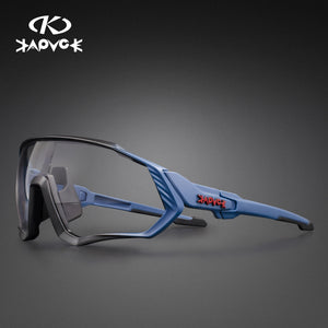 Kapvoe Photochromic Cycling Sunglasses Men Women Sport Road Mtb Mountain Bike Bicycle Glasses Cycling Glasses Eyewear Goggle - DreamWeaversStore