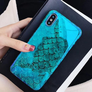 LOVECOM Blue-Ray Leopard Phone Case For iPhone 12 11 Pro Max 12 Mini XR XS Max X 7 8 6S Plus SE 2020 Soft IMD Phone Back Cover - DreamWeaversStore