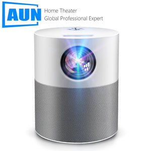 AUN Projector Full HD 1080p ET40 Android 9 Beamer LED Mini Projector 4k Decoding Video Projector for Home Theater Cinema Mobile - DreamWeaversStore