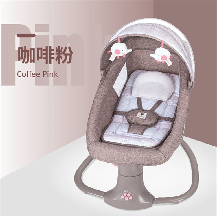 Baby Electric Rocking Chair Newborns Sleeping Cradle Bed Child comfort chair reclining chair for baby 0-3 years old Baby Bed - DreamWeaversStore