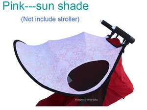 1:1 Tailor-made Baby Stroller Accessories Sun shade Sun Visor Extend Canopy Cover for Cybex Libelle and gb POCKIT+ All City - DreamWeaversStore