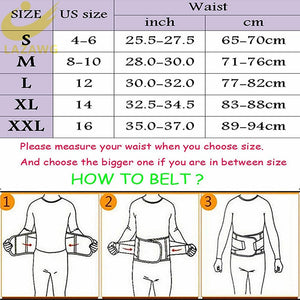 LAZAWG Women Waist Trainer Belt Tummy Control Waist Cincher Trimmer Sauna Sweat Workout Girdle Slim Belly Band Sport Girdle - DreamWeaversStore