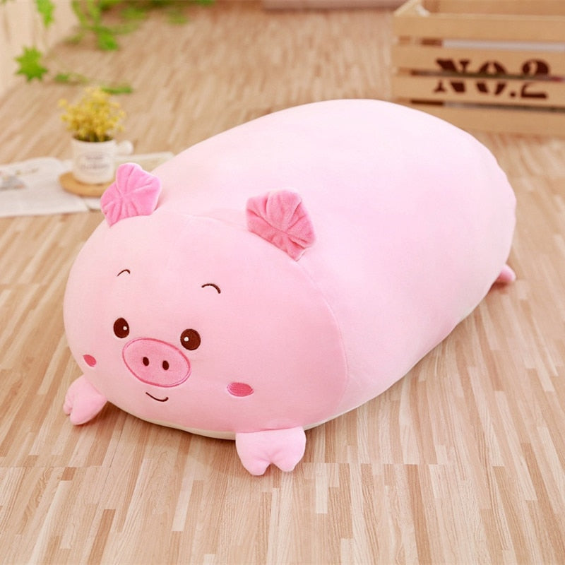 9 Styles Animal Sweet Dinosaur Pig Cat Bear Plush Toy Soft Cartoon Panda Hamster Elephant Deer Stuffed Doll Baby Pillow Gift - DreamWeaversStore