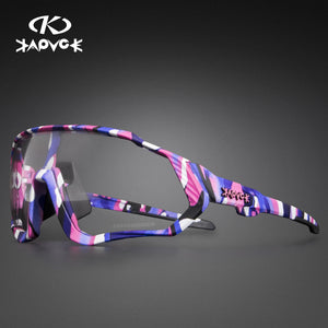 Kapvoe Photochromic Cycling Sunglasses Men Women Sport Road Mtb Mountain Bike Bicycle Glasses Cycling Glasses Eyewear Goggle - DreamWeaversStore