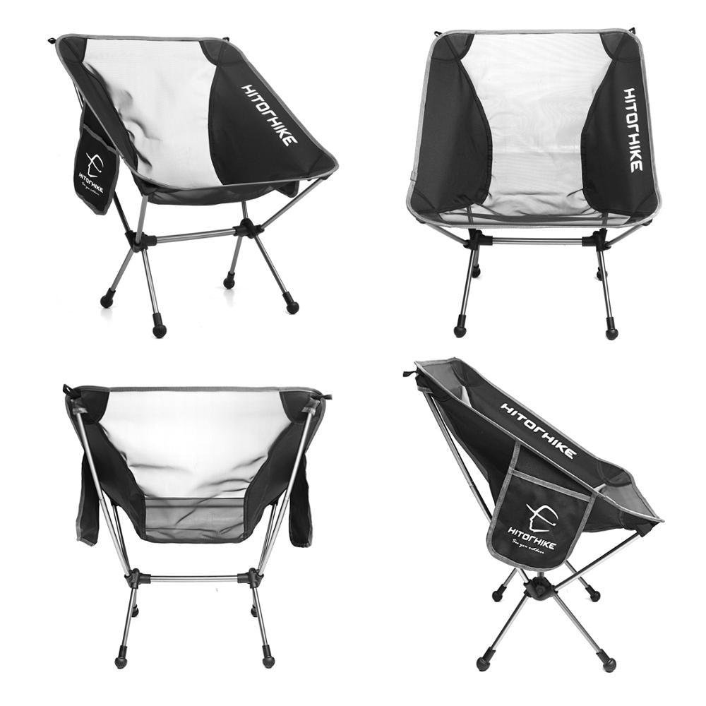 Travel Ultralight Folding Chair Superhard High Load Outdoor Camping Chair Portable Beach Hiking Picnic Seat Fishing Tools Chair - DreamWeaversStore