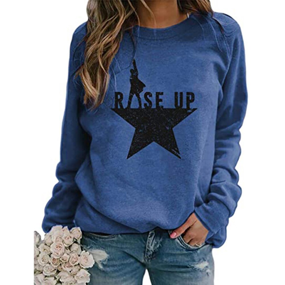 Pullow Long-Sleeve Female Tops Autumn Winter Printed O Neck Casual Loose Sweater Women Clothing - DreamWeaversStore