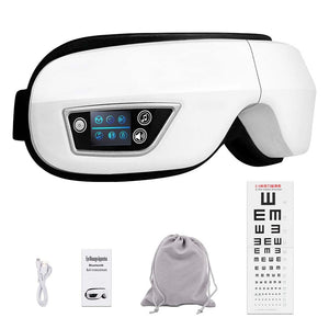 Eye Massager Pressure Therapy Bluetooth Electric Eyes Mask Massage Vibration Heating Air Pressure Beauty Eyes Care Tool Dropship - DreamWeaversStore