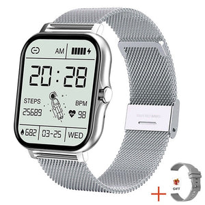 Full Touch Sport Smart Watch Men Women Heart Rate Fitness Tracker Bluetooth call Smartwatch wristwatch GTS 2 P8 plus watch+Box - DreamWeaversStore