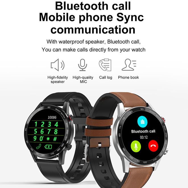 2021 New Business Smart Watch Bluetooth Call Smartwatch Men Sport Fitness Bracelet Clock For Android Honor Huawei Xiaomi - DreamWeaversStore