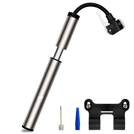 WEST BIKING 89G Portable Mini Bicycle Pump MTB Mountain Bike Pump 160 PSI High Pressure Cycling Hand Air Pump Ball Tire Inflator - DreamWeaversStore