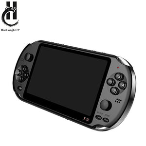 X12 Gaming 5.1 inch Handheld Portable Game Console 8GB preinstalled 2000 free games support TV Out video game machine boy player - DreamWeaversStore