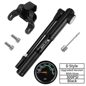 WEST BIKING 89G Portable Mini Bicycle Pump MTB Mountain Bike Pump 160 PSI High Pressure Cycling Hand Air Pump Ball Tire Inflator - DreamWeaversStore