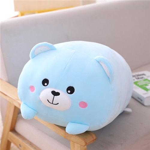 9 Styles Animal Sweet Dinosaur Pig Cat Bear Plush Toy Soft Cartoon Panda Hamster Elephant Deer Stuffed Doll Baby Pillow Gift - DreamWeaversStore