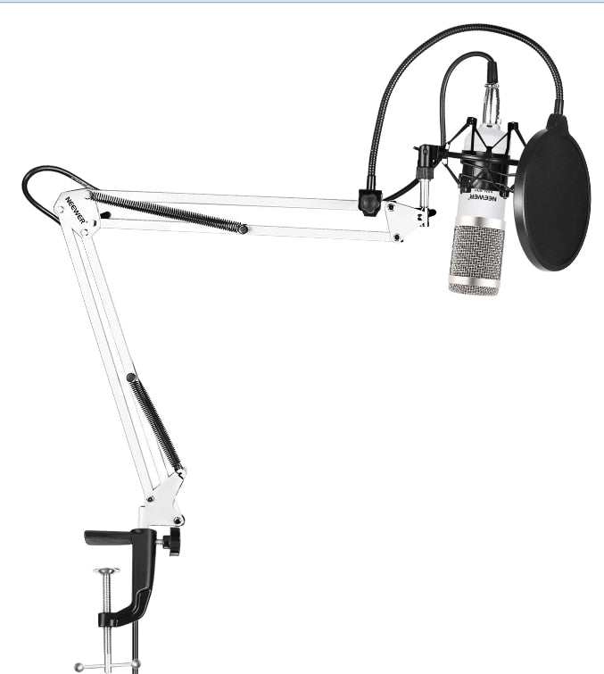 Neewer NW-800 Professional Studio Condenser Mic & NW-35 Adjustable Recording Mic Suspension  Arm Stand with Shock Mount KIT - DreamWeaversStore