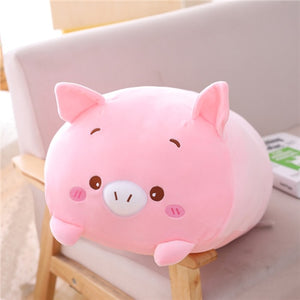 9 Styles Animal Sweet Dinosaur Pig Cat Bear Plush Toy Soft Cartoon Panda Hamster Elephant Deer Stuffed Doll Baby Pillow Gift - DreamWeaversStore