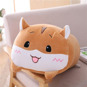 9 Styles Animal Sweet Dinosaur Pig Cat Bear Plush Toy Soft Cartoon Panda Hamster Elephant Deer Stuffed Doll Baby Pillow Gift - DreamWeaversStore