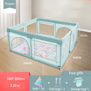 Baby Playpen Anti-collision Children Safety Fence Kids Indoor Playground Baby Park Ball Pool Newborn Safety Barriers 0-6 Years - DreamWeaversStore