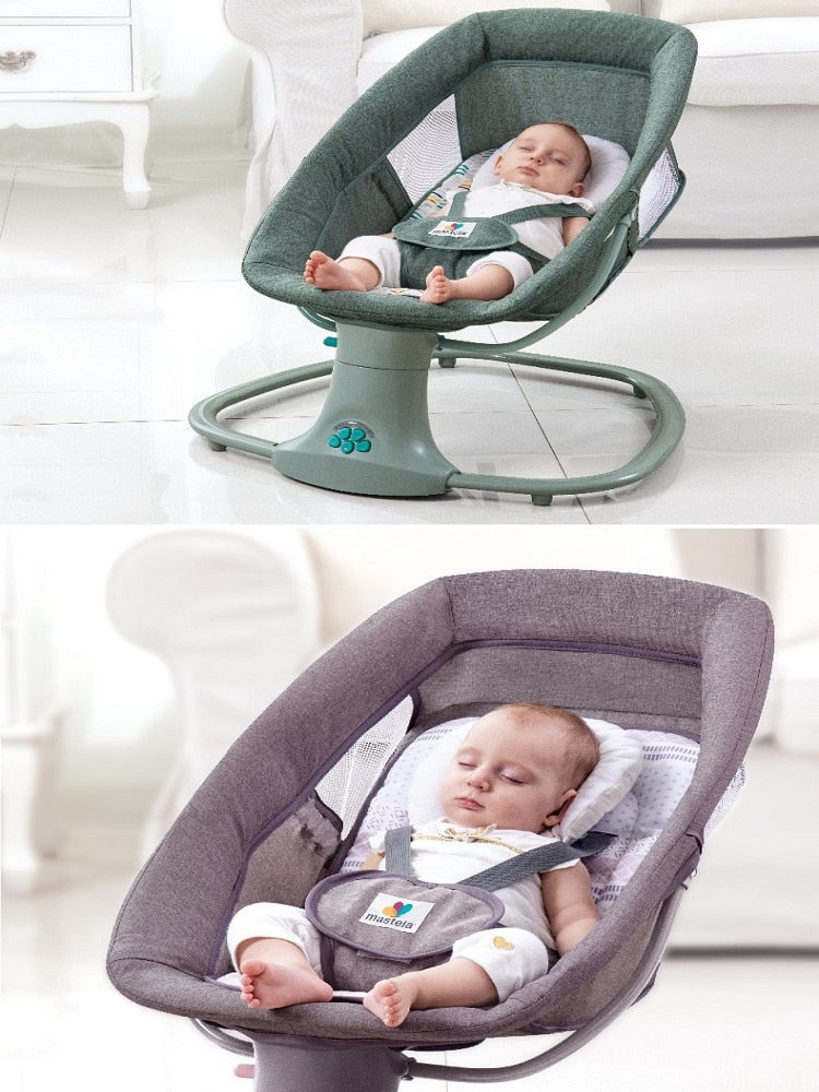 Baby Electric Rocking Chair Newborns Sleeping Cradle Bed Child comfort chair reclining chair for baby 0-3 years old Baby Bed - DreamWeaversStore