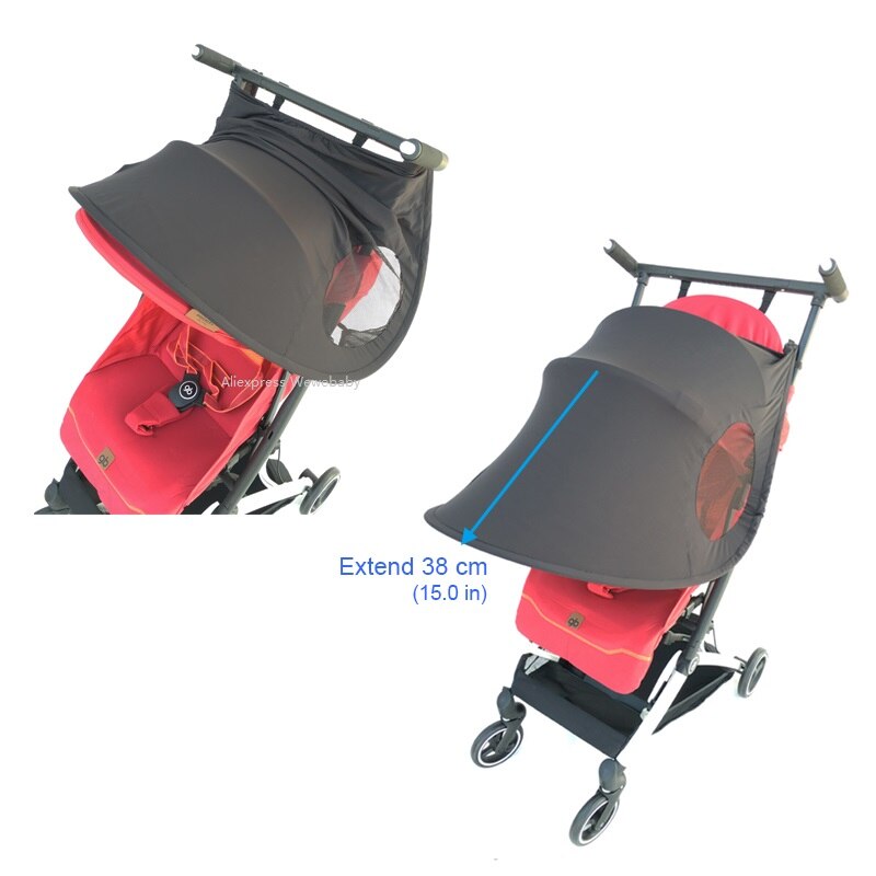 1:1 Tailor-made Baby Stroller Accessories Sun shade Sun Visor Extend Canopy Cover for Cybex Libelle and gb POCKIT+ All City - DreamWeaversStore