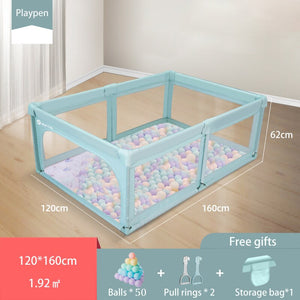 Baby Playpen Anti-collision Children Safety Fence Kids Indoor Playground Baby Park Ball Pool Newborn Safety Barriers 0-6 Years - DreamWeaversStore