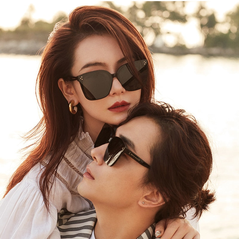 2020 Korea  news 5 Style  GENTLE sunglasses Women Men Her Dreamer 17 solo lang myma Acetate Polarized Sun glasses women men - DreamWeaversStore