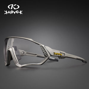 Kapvoe Photochromic Cycling Sunglasses Men Women Sport Road Mtb Mountain Bike Bicycle Glasses Cycling Glasses Eyewear Goggle - DreamWeaversStore