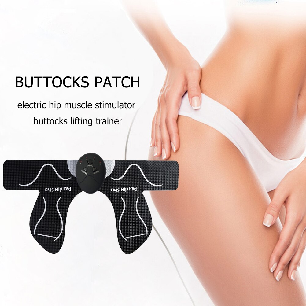 EMS Hip Trainer Muscle Stimulator Buttock Tighter Lifter Electric Vibration ABS Abdominal Trainer Pad Hip Slimming Massager Body - DreamWeaversStore