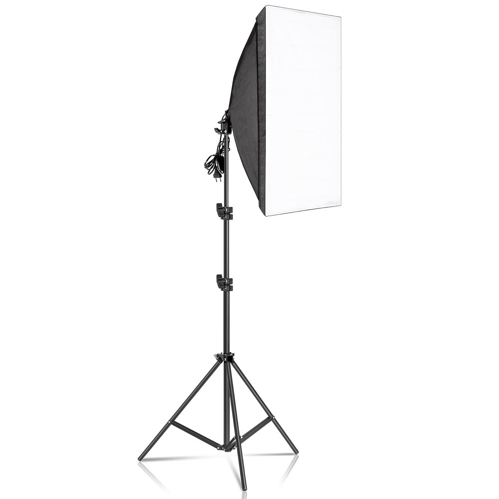 Photography Softbox Lighting Kits 50x70CM Professional Continuous Light System Soft Box For Photo Studio Equipment - DreamWeaversStore