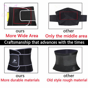 LANFEI Compression Strap Waist Trainers Belt for Women Slimming Sauna Weight Loss Neoprene Body Shaper Corset Hot Sweat Fat Burn - DreamWeaversStore