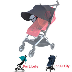 1:1 Tailor-made Baby Stroller Accessories Sun shade Sun Visor Extend Canopy Cover for Cybex Libelle and gb POCKIT+ All City - DreamWeaversStore