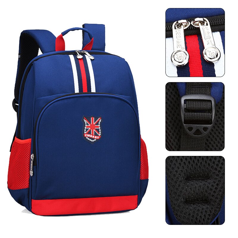 DORIKYDS Pupil Students Children England Style Backpack School Bags For Boys Bagpack Mochila Escolar Hombre Waterproof Backpacks - DreamWeaversStore