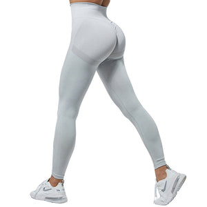 FITTOO Leggings Women Seamless Smile Sexy Leggins Mujer High Waist Push Up Women's Sports Pants Gym Exercise Female Clothing - DreamWeaversStore