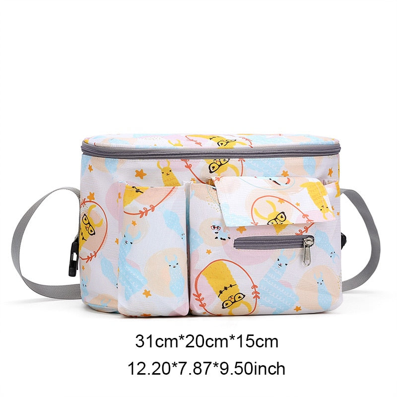 SeckinDogan Baby Stroller Bag Large Capacity Diaper Bags Outdoor Travel Hanging Carriage Mommy Bag Infant Care Organizer - DreamWeaversStore