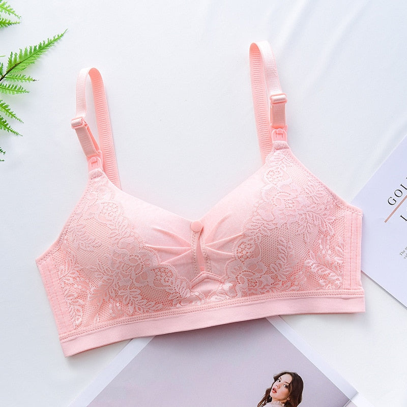 Breast Feeding Maternity Nursing Bra Mothers Underwear Clothing for Pregnant Women Breastfeeding Bra Soutien Gorge Allaitement - DreamWeaversStore