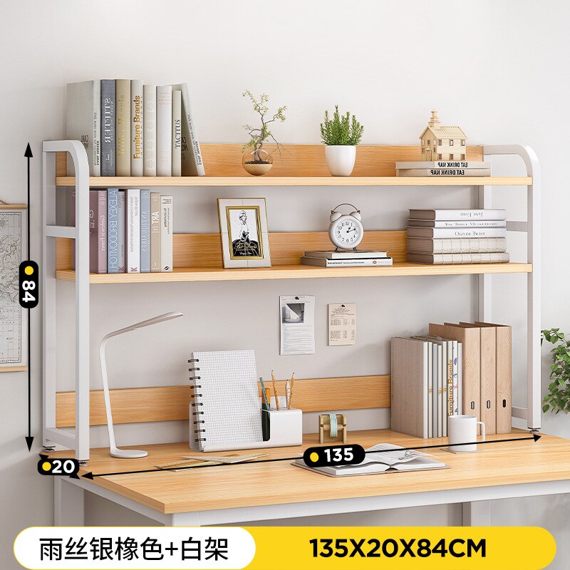 Desk storage shelf small bookshelf computer desktop storage shelf dormitory desk arrangement shelf multi-layer desk - DreamWeaversStore