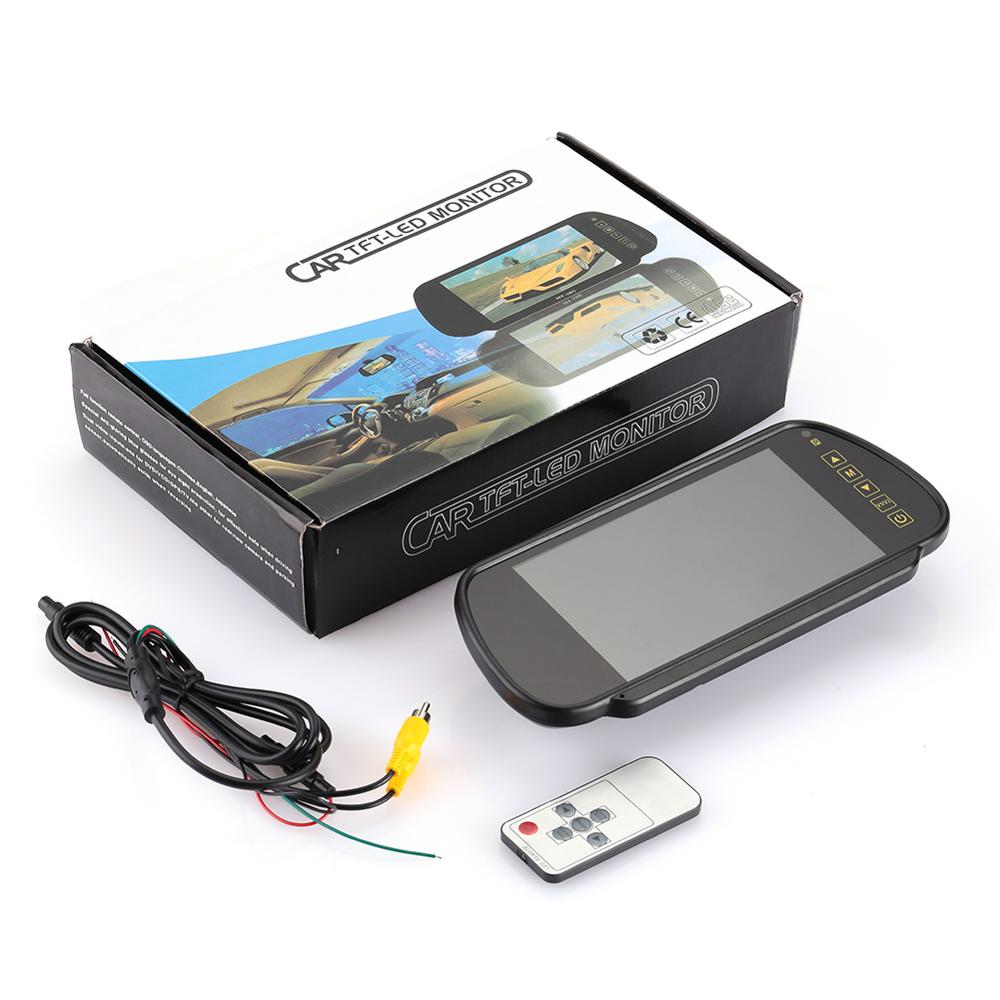 Reverse Parking system.7 inch TFT LCD Screen Car Monitor rearview mirror+ Night Vision Rearview camera optional - DreamWeaversStore