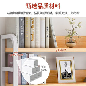 Desk storage shelf small bookshelf computer desktop storage shelf dormitory desk arrangement shelf multi-layer desk - DreamWeaversStore