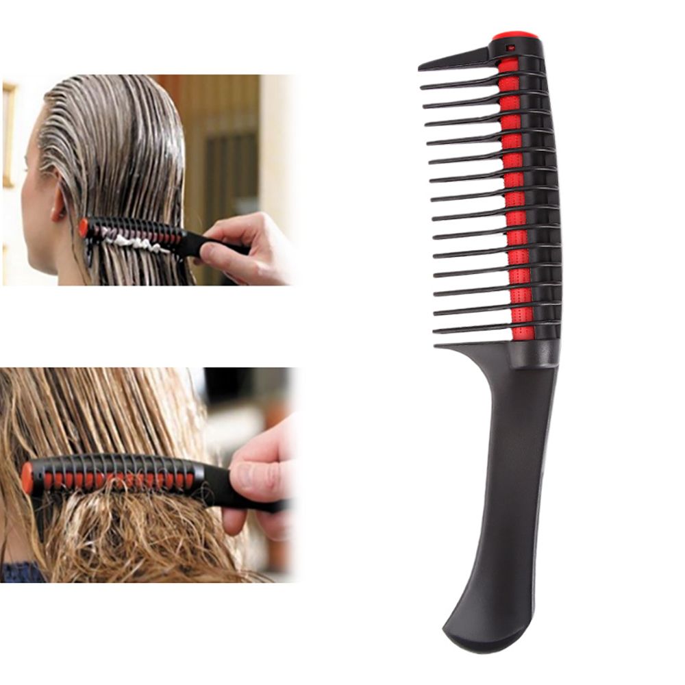 Professional Hair Comb Wide Tooth Hair Coloring Combs Detangling Hair Brush Salon Hair Styling Dyeing Tools Barber Accessories - DreamWeaversStore