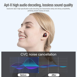 True Wireless Earbuds aptX With Qualcomm Chip Nillkin Bluetooth earphone with Mic CVC Noise Cancelling headset IPX5 Water Proof - DreamWeaversStore