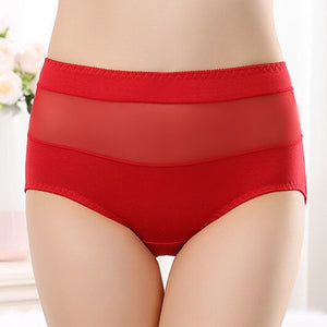 Seamless panties cotton Women&#39;s underwear transparent sexy charming elastic plus size high quality lingerie briefs 40-110kg - DreamWeaversStore