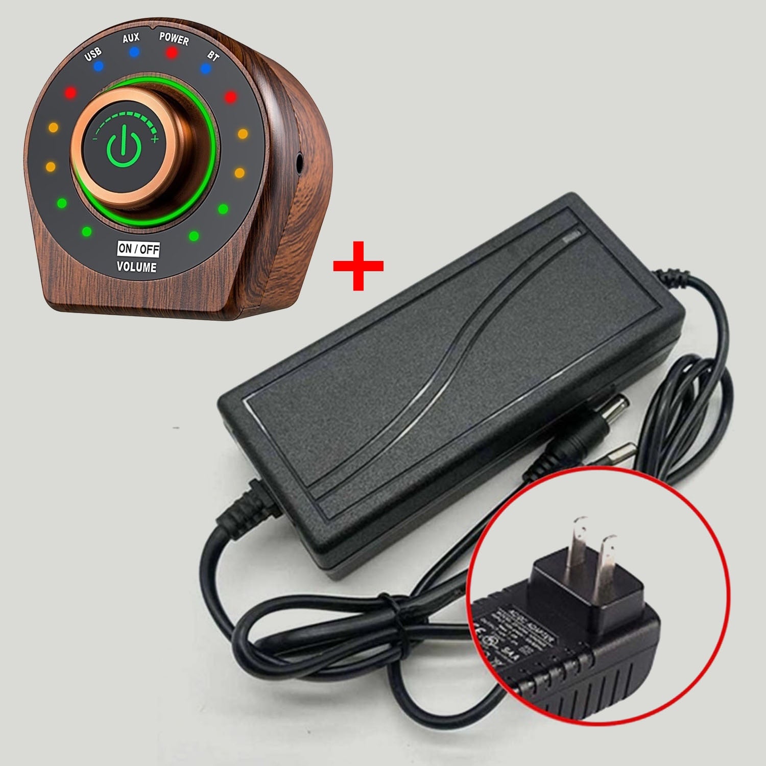 Mini Wooden Design HiFi  Bluetooth 5.0 Power Class D Amplifier Tpa3116 Digital Amp  50W*2 Home Audio Car Marine USB/AUX IN - DreamWeaversStore