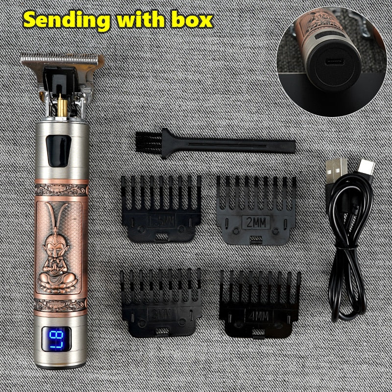 2021 USB Electric Hair Clippers Rechargeable Shaver Beard Trimmer Professional Men Hair Cutting Machine Beard Barber Hair Cut - DreamWeaversStore